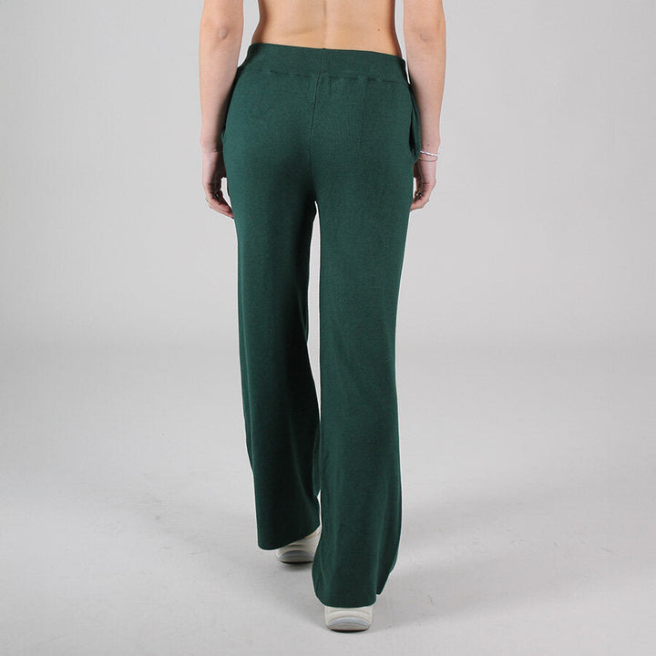 Damenanzug mit Rundhalsausschnitt und elastischer Palazzo-Hose