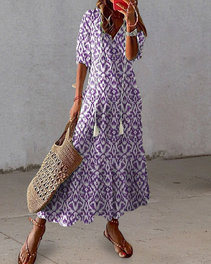 Valeria – Boho-Kleid mit lockerem Schnitt