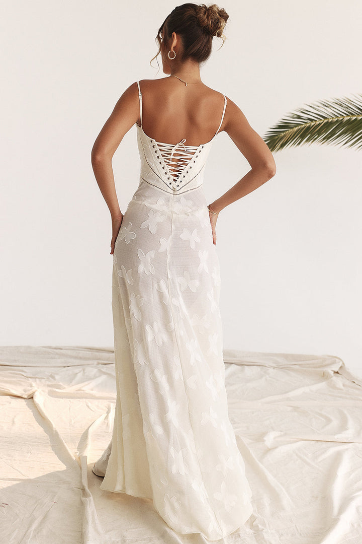 Sommerkleid Damen mit Spaghettiträgern