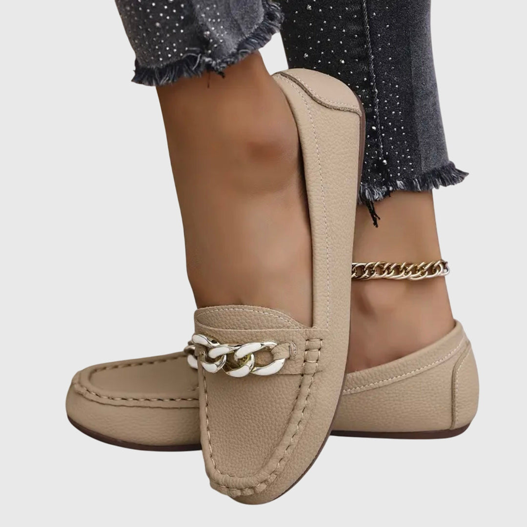 Orthopädische Slipper für Damen mit Kette