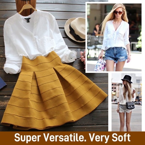 Venetia - Entspannte Bluse aus Komfortmaterial