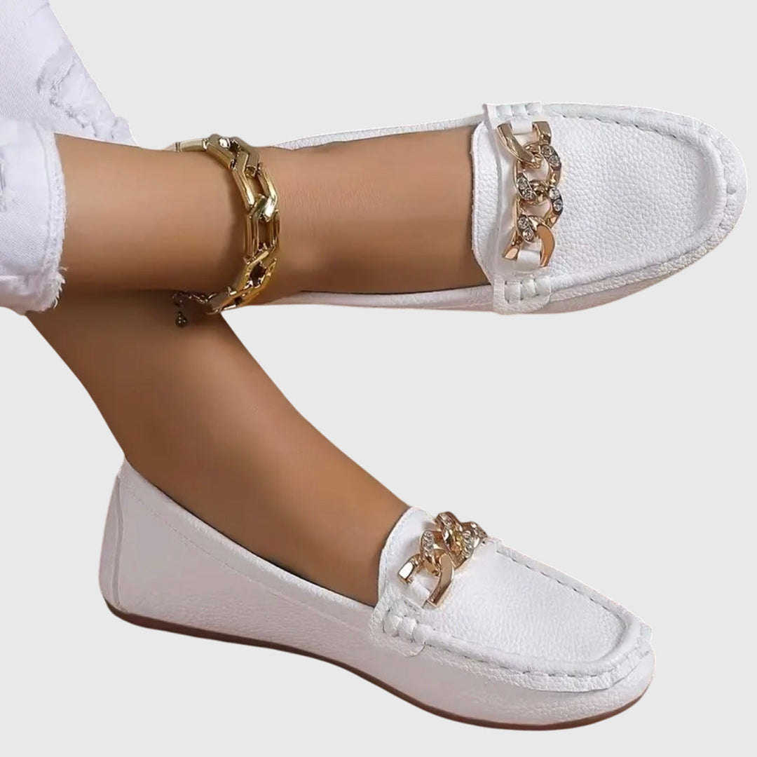 Orthopädische Slipper für Damen mit Kette