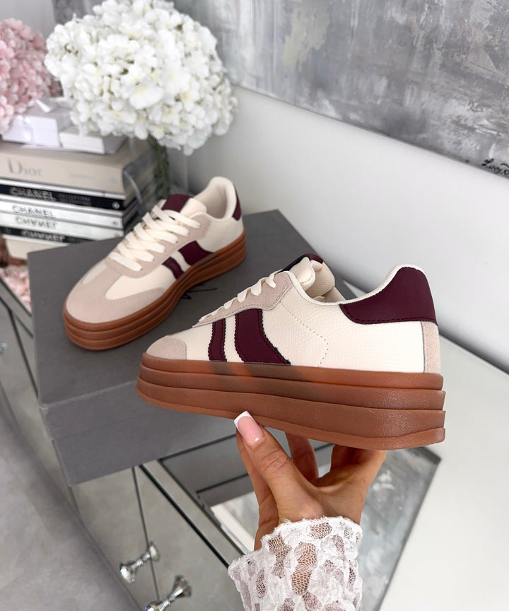 Sneaker Renita Weinrot Ladypolitan ♡