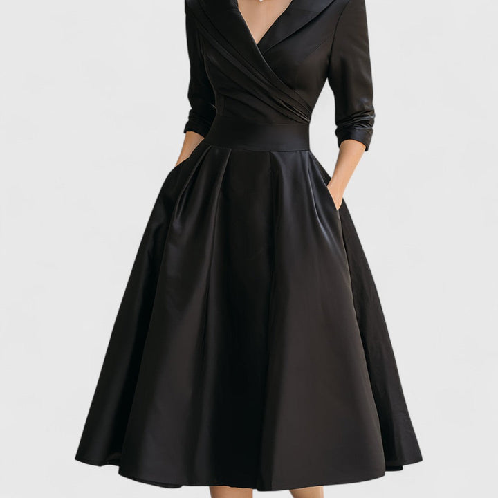 Christina – Elegant Midi Dress for Women - Image 7