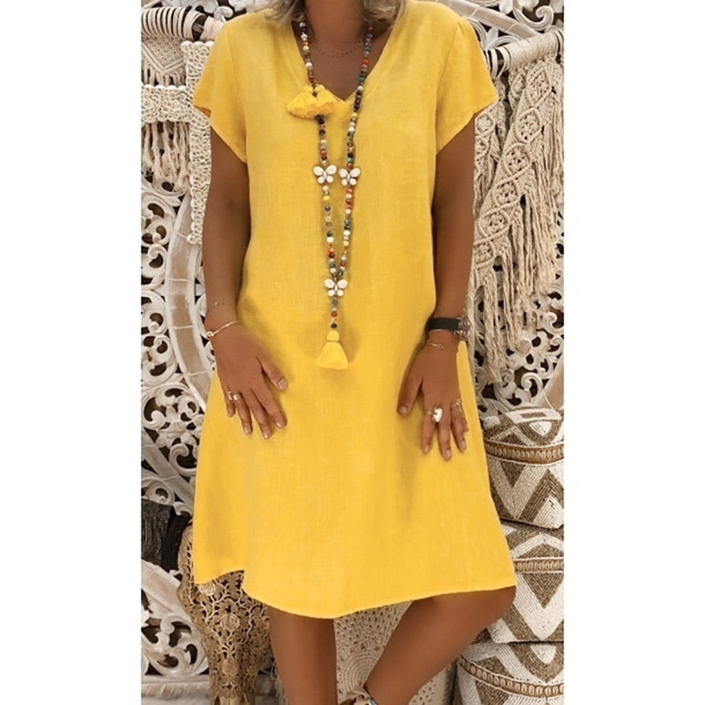 Lucía – Lockeres und bequemes Sommerkleid