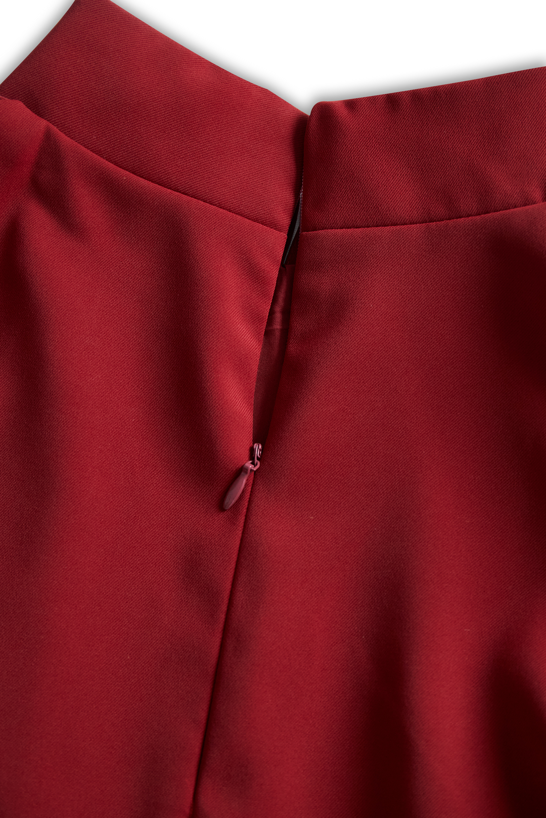 Damenkleid mit Stehkragen und Gürtel | Polyester