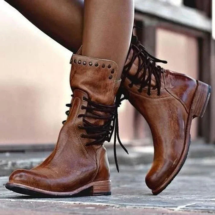 Winterstiefel Damen Mit Reißverschluss | Klassische Boots Stiefeletten