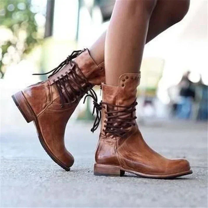 Winterstiefel Damen Mit Reißverschluss | Klassische Boots Stiefeletten