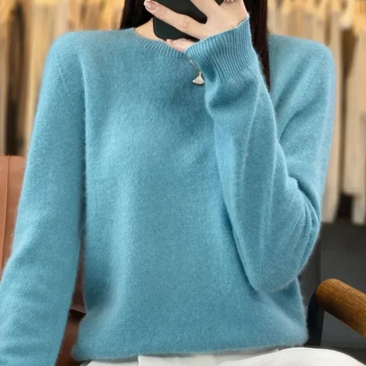 100% Merinowolle Pullover für Damen – Strickpullover für Winter
