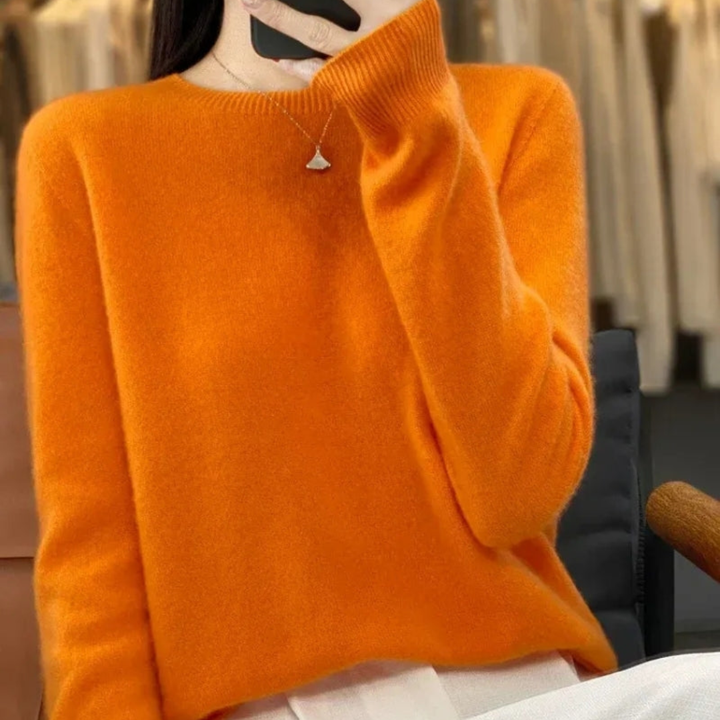 100% Merinowolle Pullover für Damen – Strickpullover für Winter