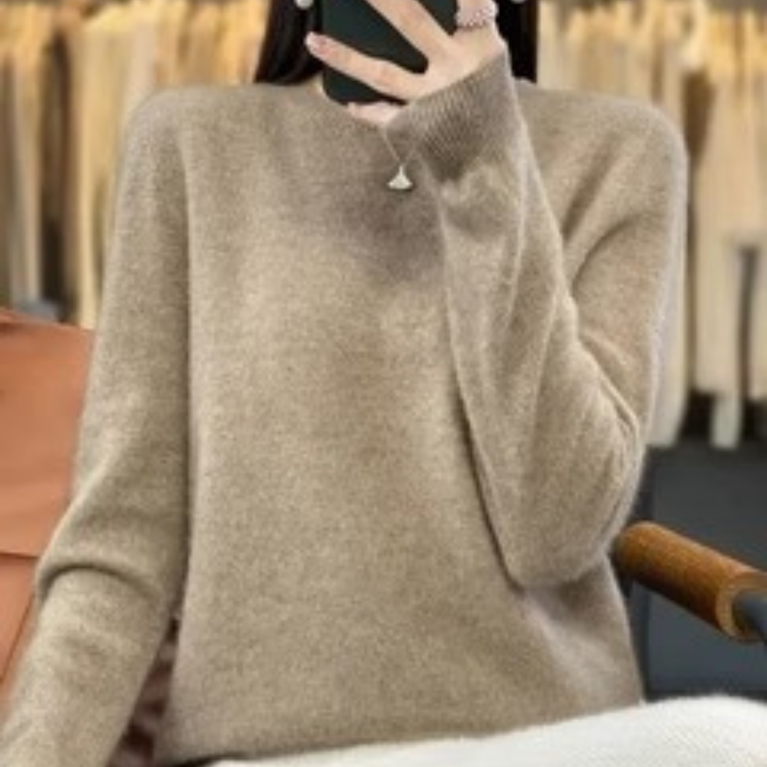 100% Merinowolle Pullover für Damen – Strickpullover für Winter