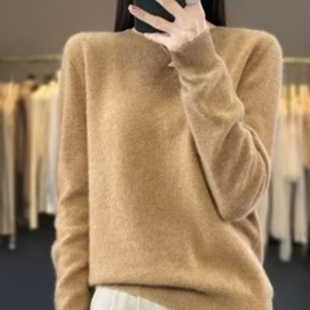 100% Merinowolle Pullover für Damen – Strickpullover für Winter