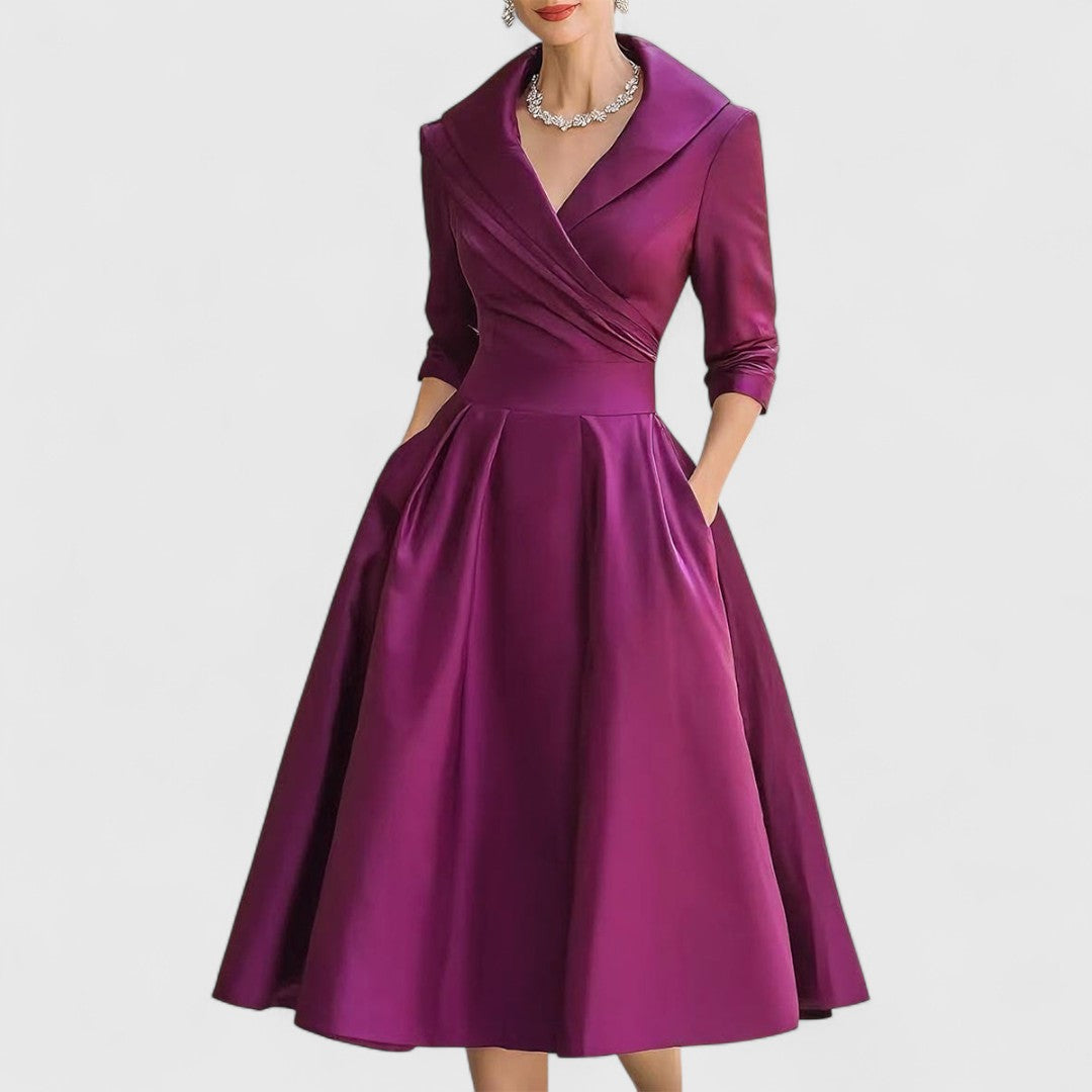 Marley – Anmutiges Midi-Kleid mit schmeichelhafter Silhouette