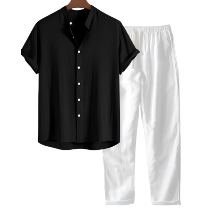 Elias – Men's Old Money Linen Summer Set - Image 6