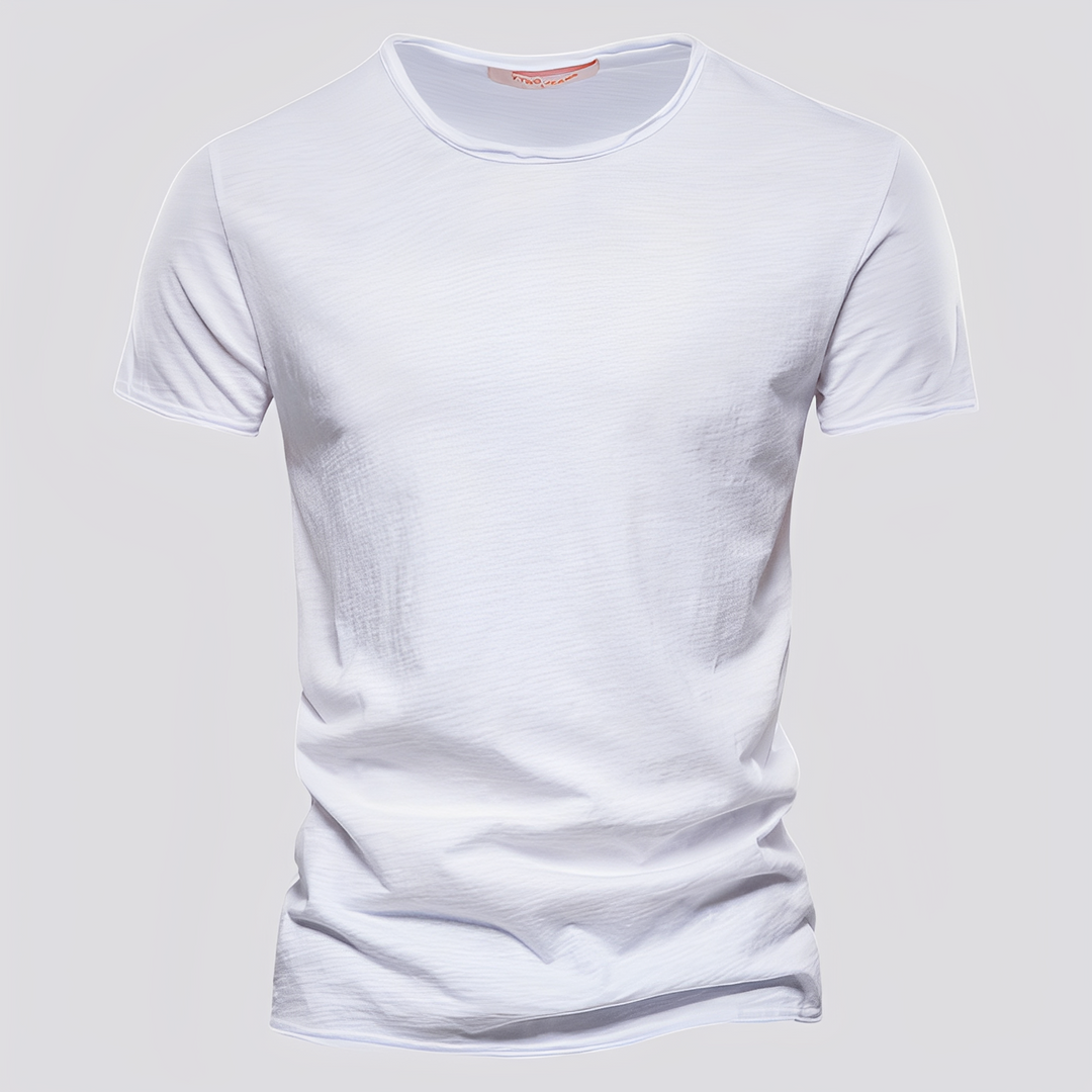 Shawn - Lässiges, bequemes T-Shirt mit Rundhalsausschnitt für Herren