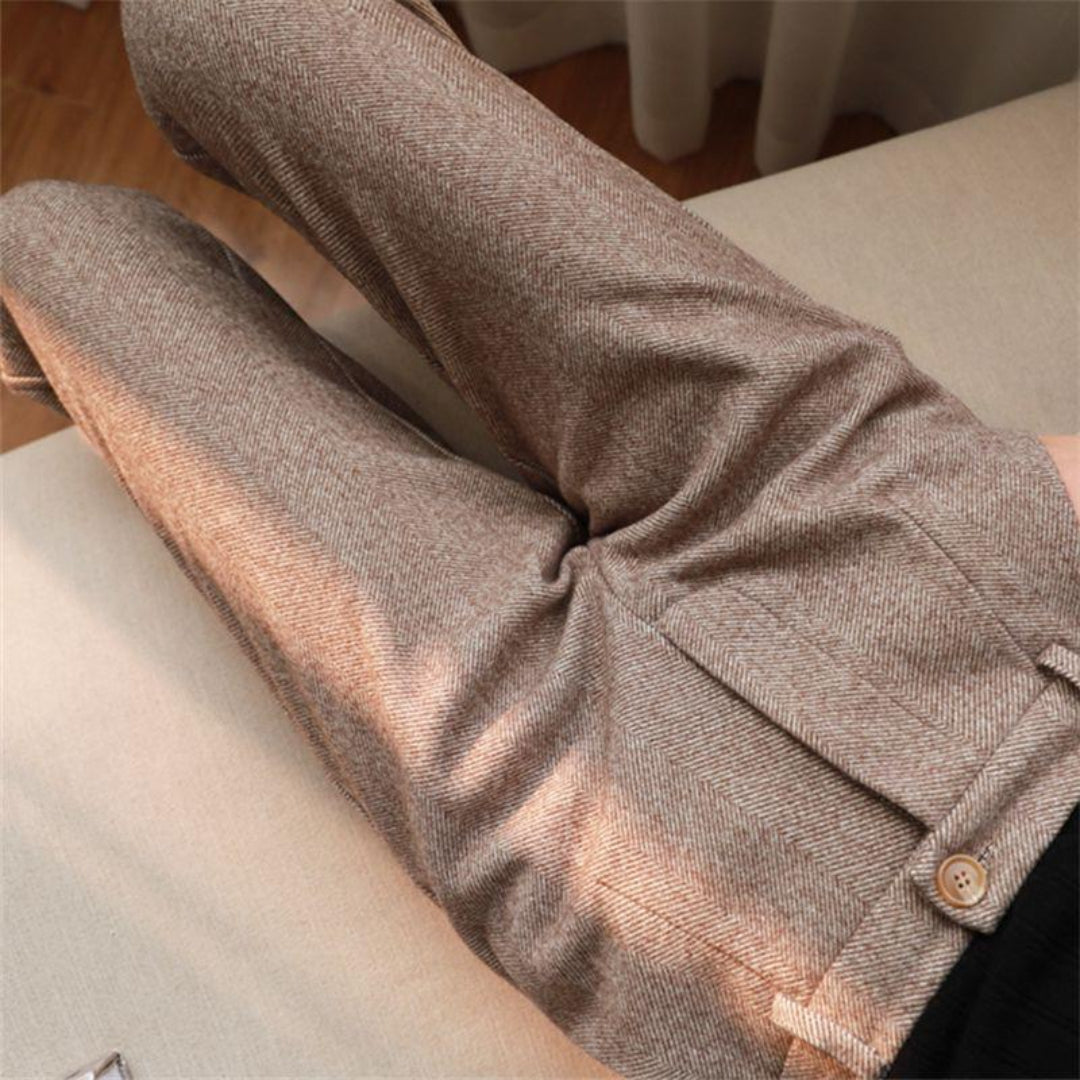 Noah – Heritage herringbone trousers men - Image 7