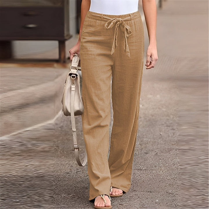 Amie - Weite Hose mit elastischem Bund für Damen
