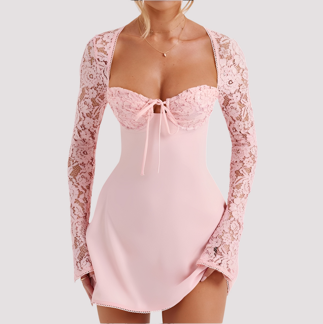 Erica - Stilvolles rückenfreies Minikleid für Damen