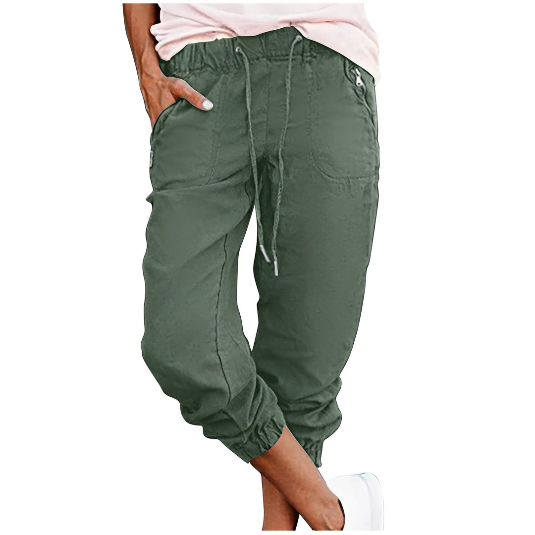 Nina - Lässige elastische Cargohose für Damen