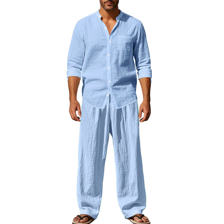 Gerald - Bequemes Set aus Langarmshirt und Hose für Herren