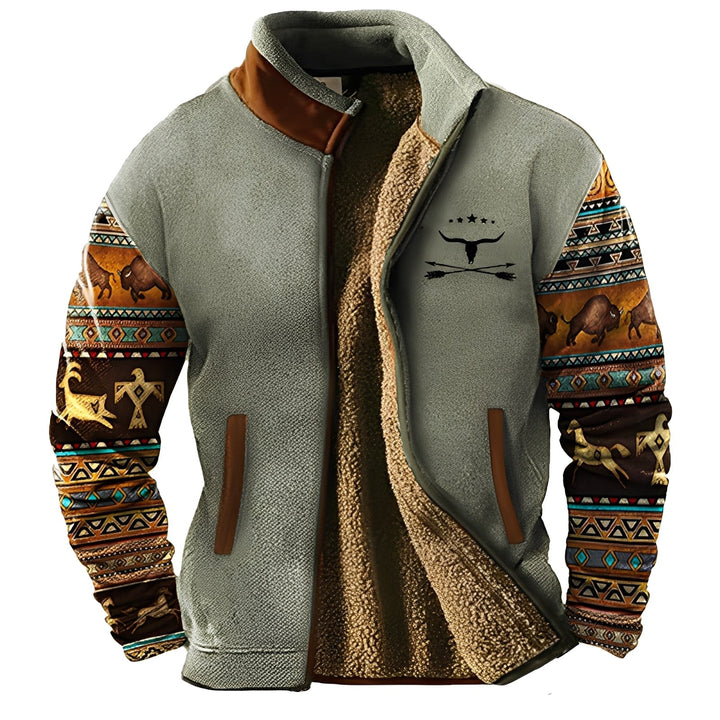Aubert - Herren-Fleecejacke für Outdoor-Aktivitäten