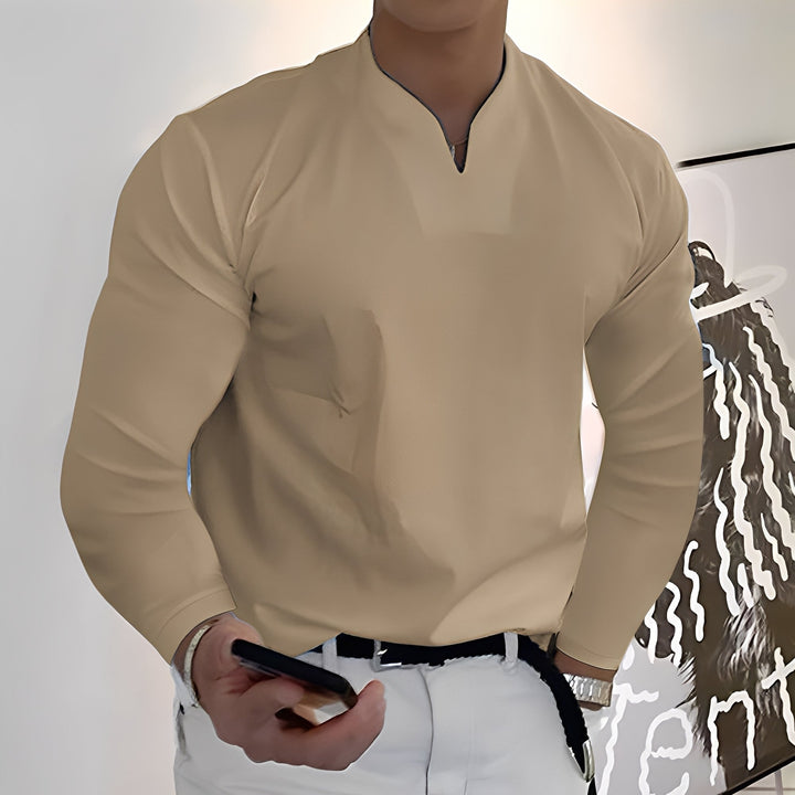 Corentin - Freizeit-Herren-Langarmhemd