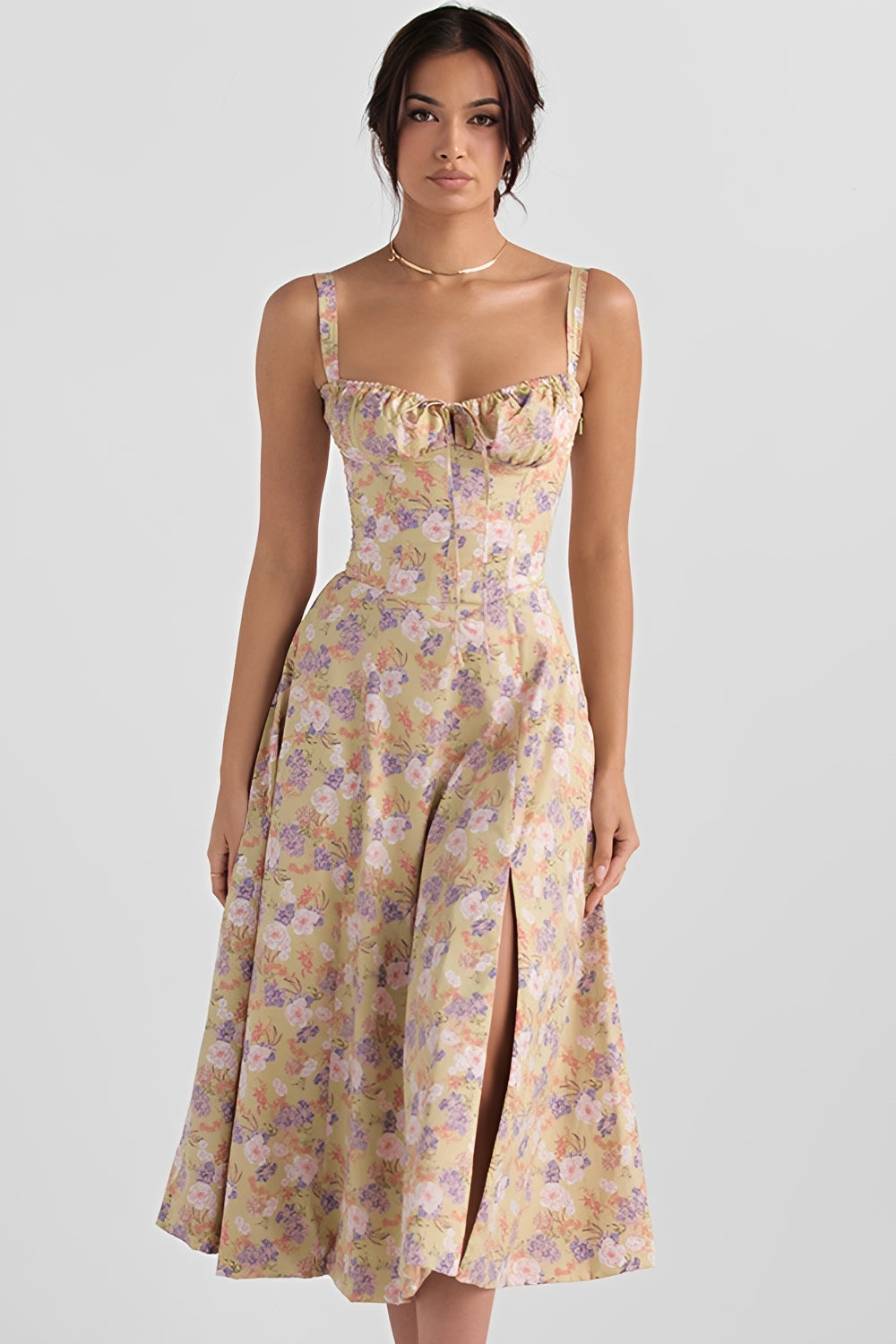 Claudia - Stilvolles Blumenkleid für Damen