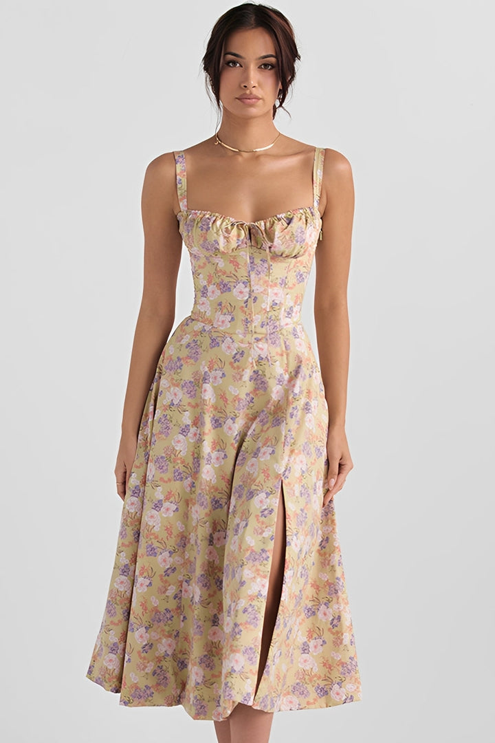 Claudia - Stilvolles Blumenkleid für Damen