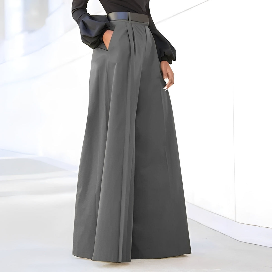 Ashley - Elegante, weit geschnittene Schlaghose für Damen