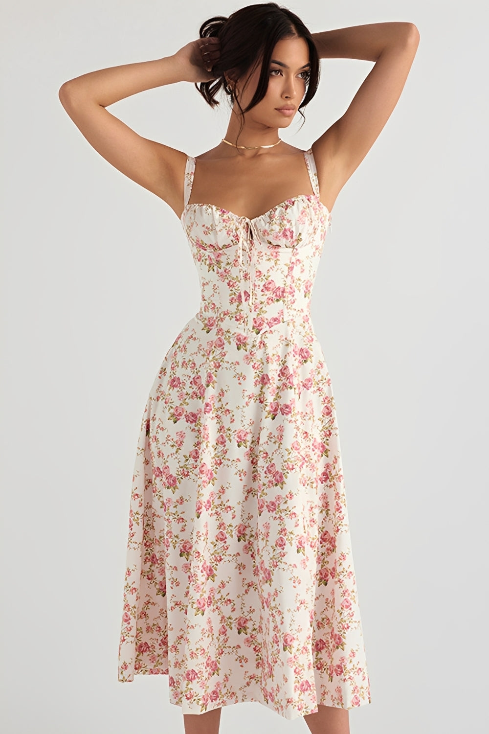 Claudia - Stilvolles Blumenkleid für Damen