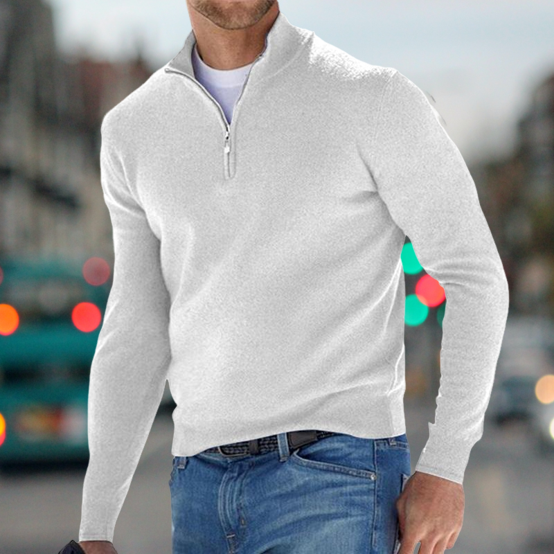 Carlo – Pullover mit Zipper