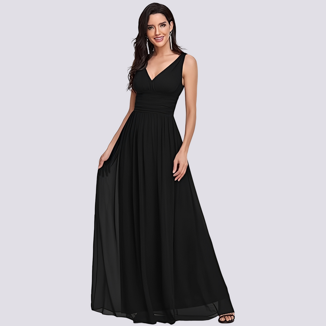 Maddie - Schickes ärmelloses Abendkleid für Damen