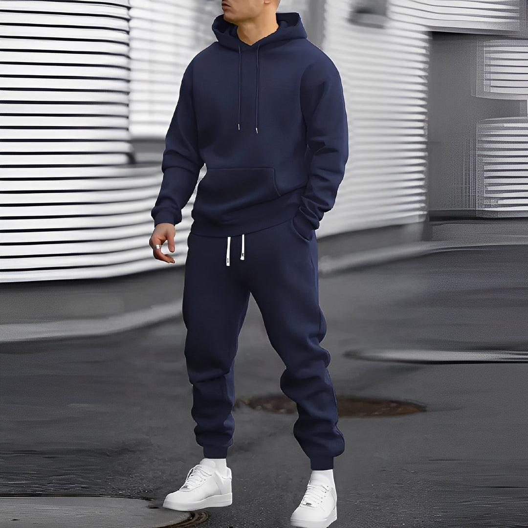 Arvel - Bequemes Herren-Sportanzug-Set mit Kapuze