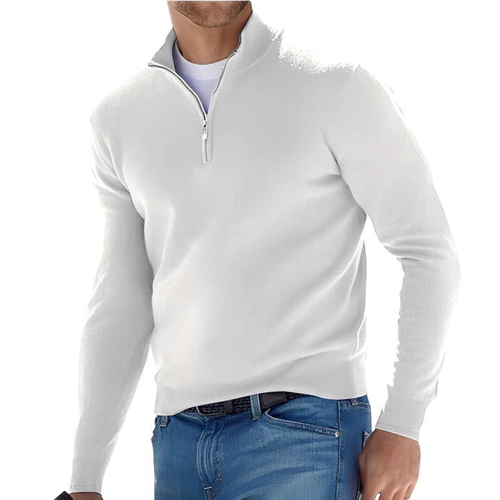 Ralph – Komfortabler Herrenpullover mit Zipper