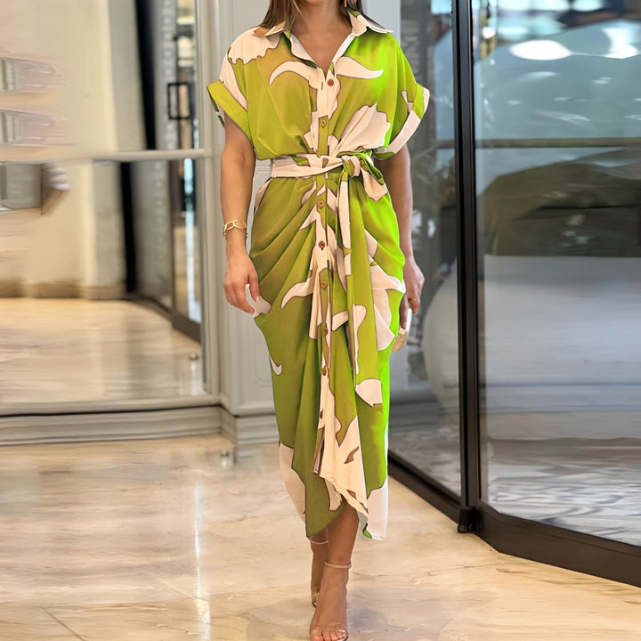 Christi - Lässiges, locker geschnittenes Knopfleiste-Kleid für Damen