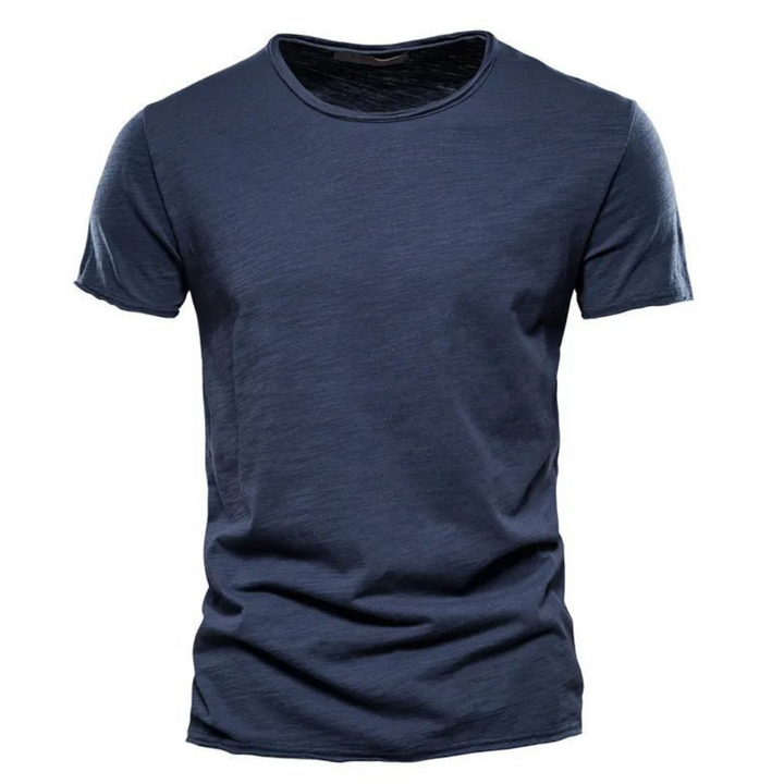 Roland | Herren Klassischer Rundhals Freizeit T-Shirt