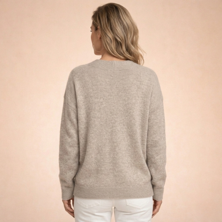 Carla | Warmer Kaschmirpullover für Damen