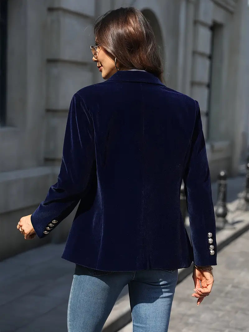 Eleganter Blazer Damen tailliert einreihig