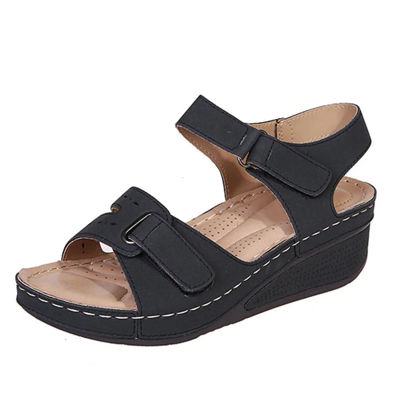 Damen Sandalen Mit Keilabsatz