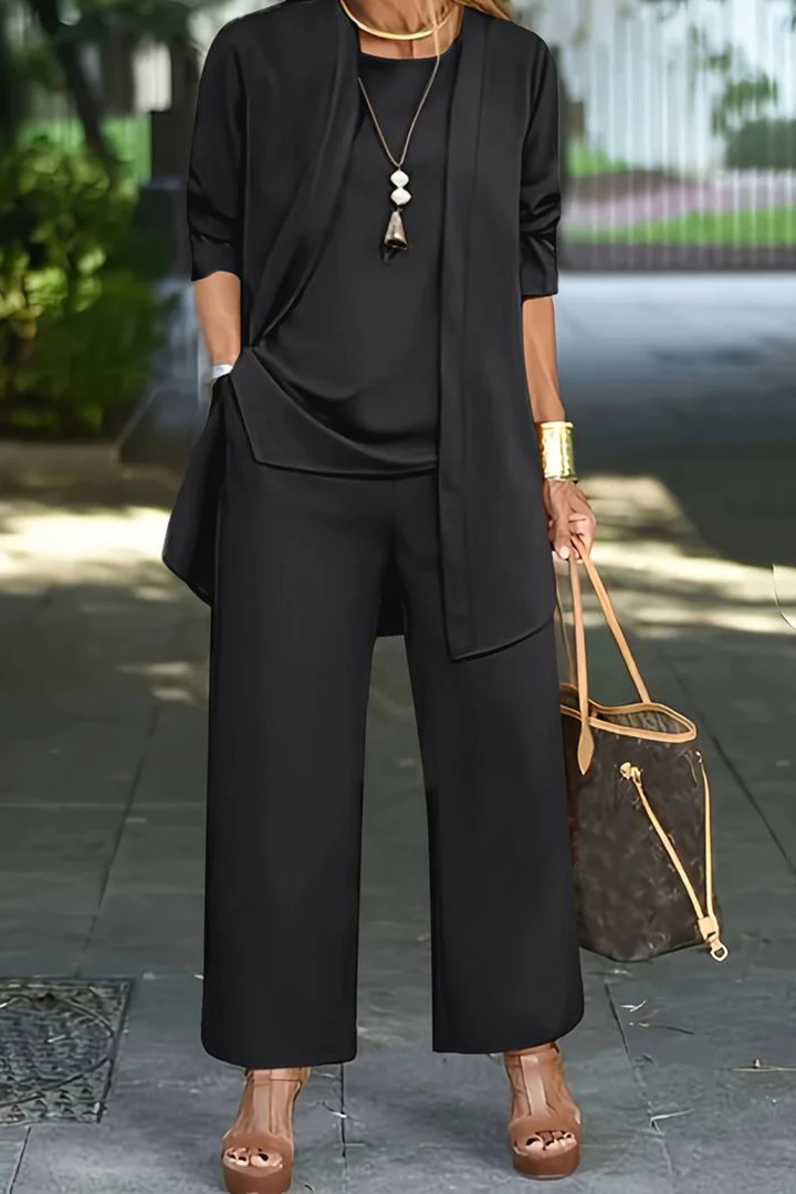 Waverly | Elegantes 3-teiliges Damen-Kleiderset