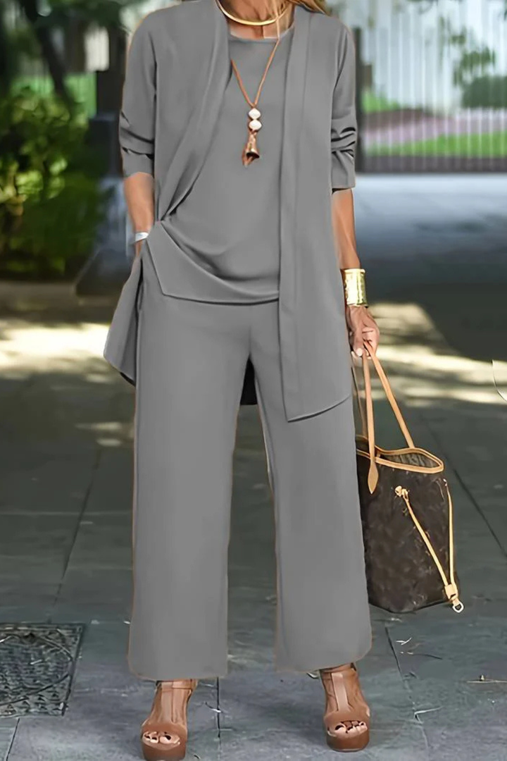 Waverly | Elegantes 3-teiliges Damen-Kleiderset