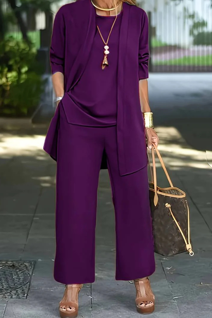 Waverly | Elegantes 3-teiliges Damen-Kleiderset