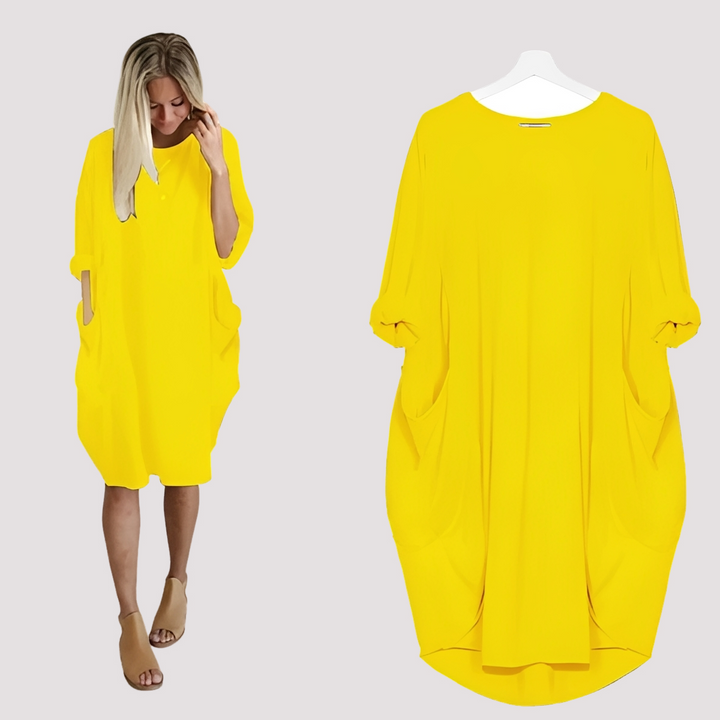 Kate - Bequemes, locker geschnittenes Damenkleid