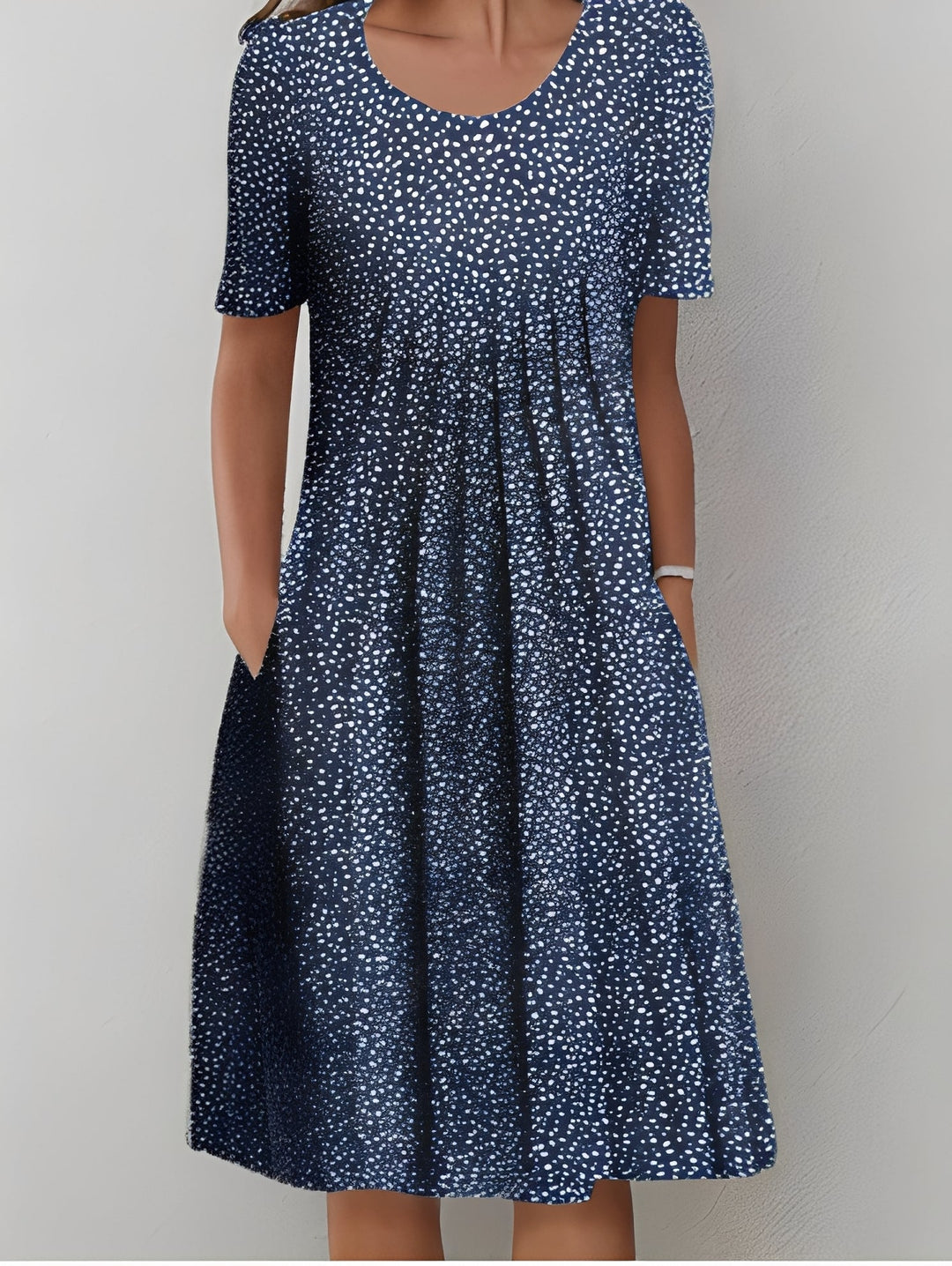 Jodie - Stilvolles bedrucktes Damenkleid