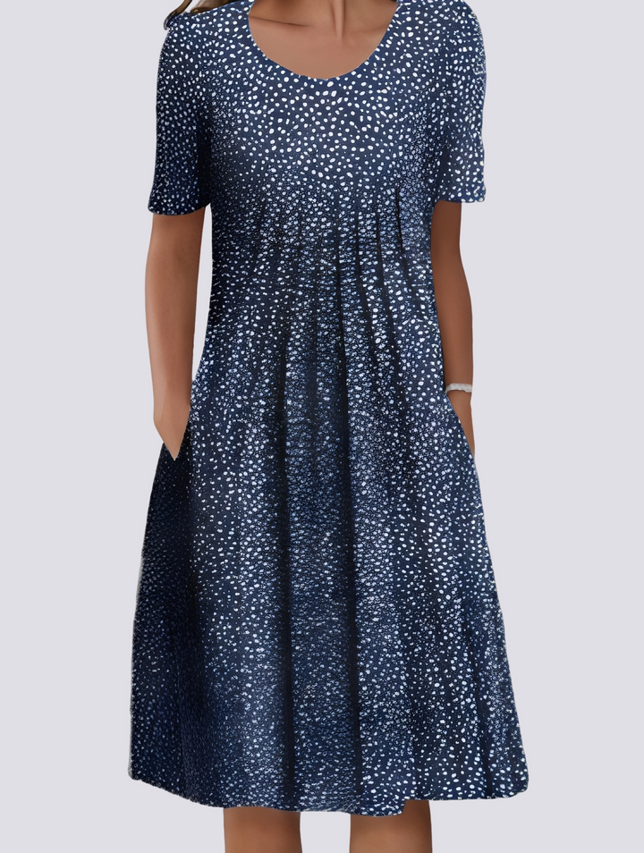Aminah - Lockeres Kleid mit Blumenmuster für Damen