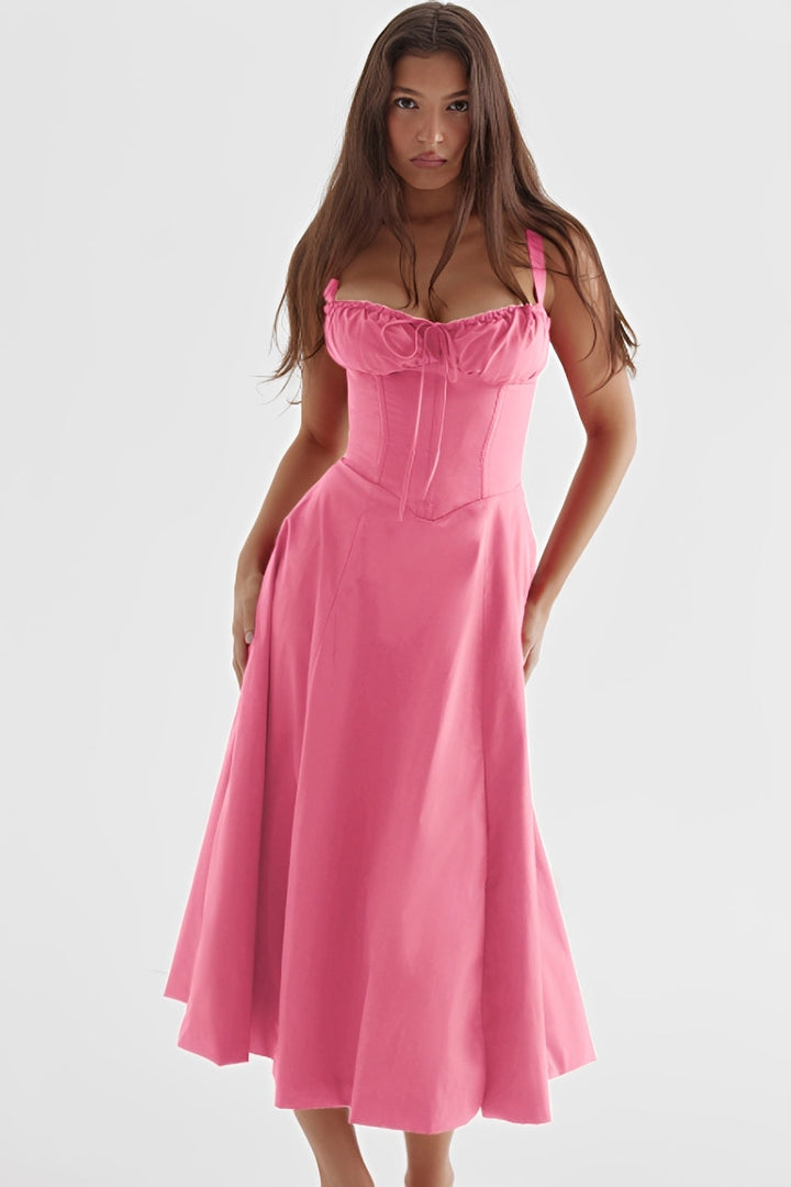 Bonnie - Lässiges, rückenfreies Sling-Kleid für Damen