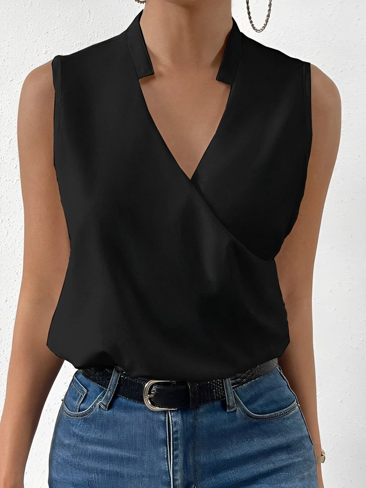 Marie - Stilvolle ärmellose Bluse für Damen