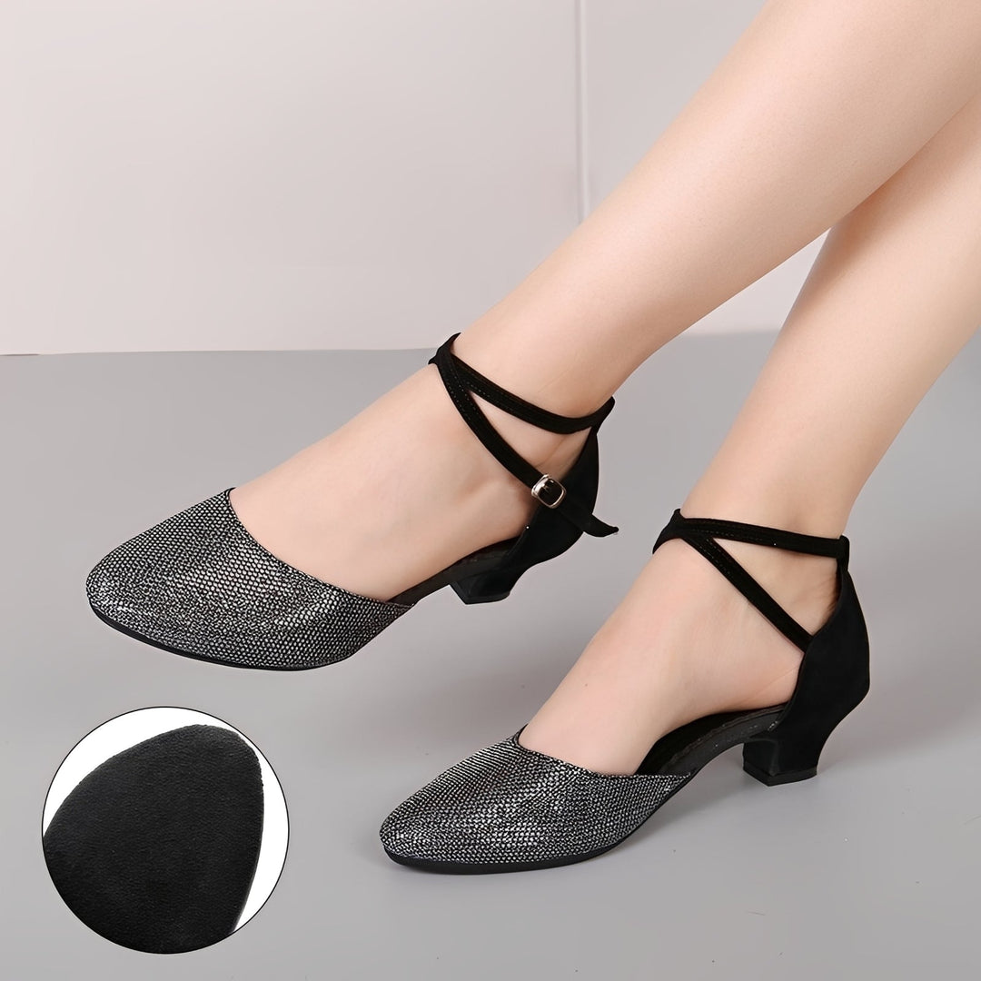 Carrie - Elegante Glitzersandalen für Damen