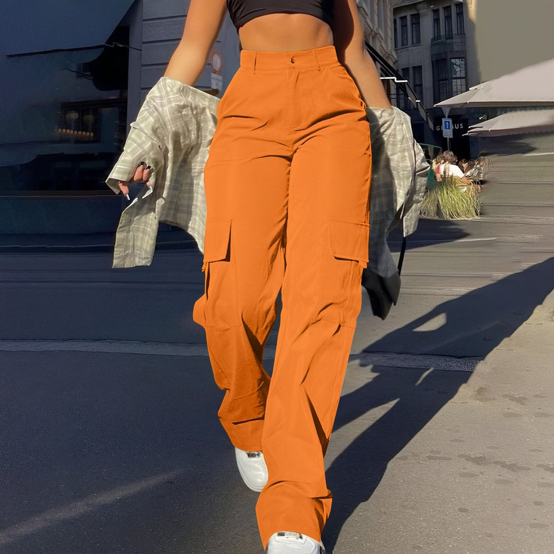 Sophie - Bequeme Cargohose mit hoher Taille für Frauen