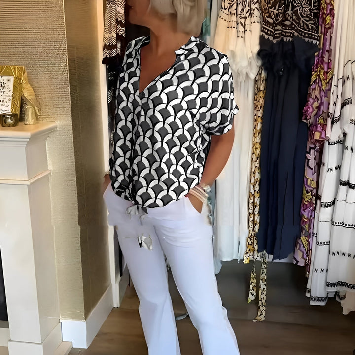 Leona - Stilvolles Damenoberteil mit Design